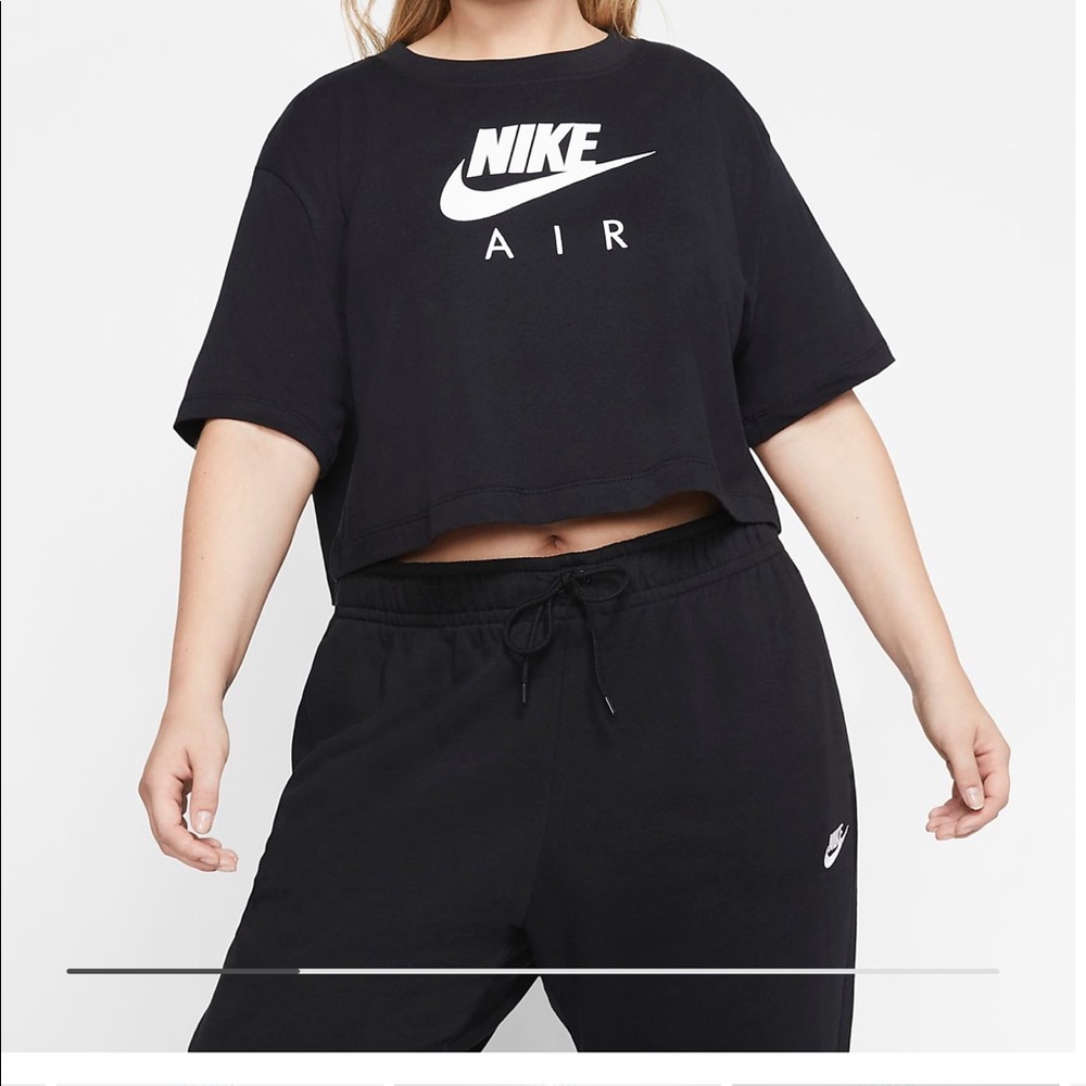 Nike Air Cropped Tee - 1X, Black